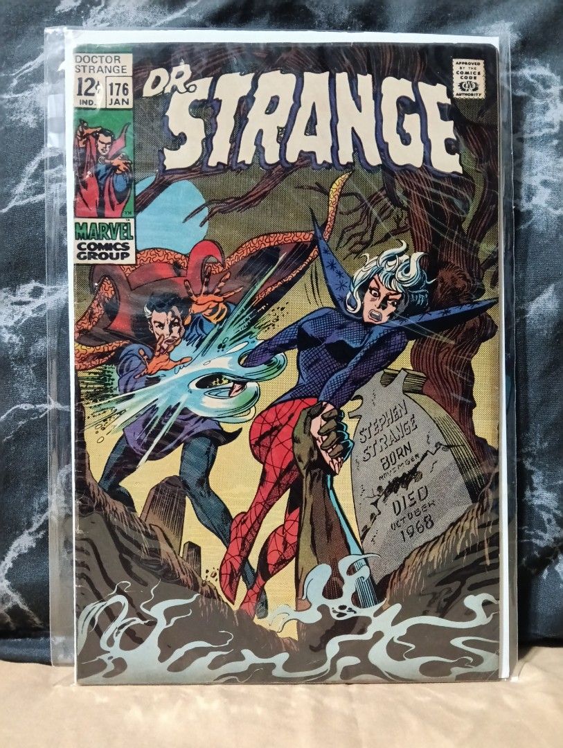 Vintage 1969 Doctor Strange #176 Marvel Comics - Silver Age (Category: Comics & Manga) located in Rodriguez. Submitted by vintagecollect_mnl (Listing ID 1464889793, Image 1). Description: Doctor Strange #176 5000 + sf Bagged and boarded Actual photo SERIOUS BUYERS ONLY If sure buyer, please send a dm that includes your contact information (name, mobile number, and delivery address) Pass sa COD/COP MOP: GCash MOD: Lalamove/J&T.