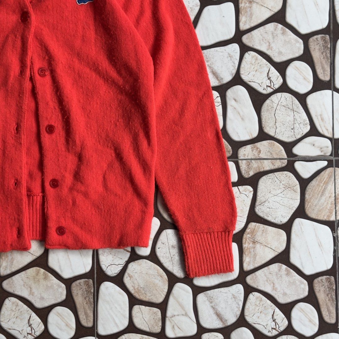 Vintage Lacoste Red Cardigan (Category: Coats, Jackets and Outerwear) located in Makati City. Submitted by hdn.rck (Listing ID 1464792935, Image 3). Description: .