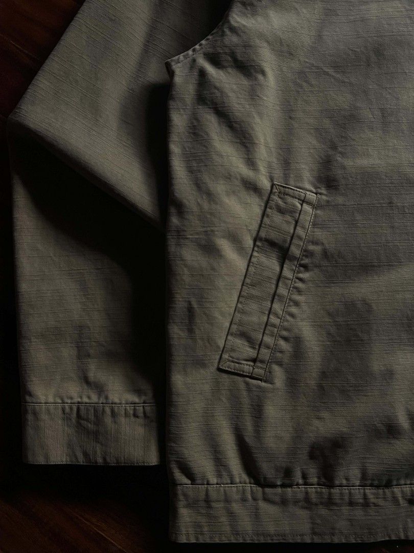 Vintage Marlboro Classic Harrington Jacket (Category: Coats, Jackets and Outerwear) located in Roxas City. Submitted by reclaimedculture_thrift2 (Listing ID 1464863586, Image 3). Description: Condition/Issue Good Condition Natural Fades Used With Care Fav Piece Color Rate : 8/10 Condition : 9/10 Dimensions / Inches Width : 26 Length : 31.5 ₱2,000.00 🏷 + Sf.