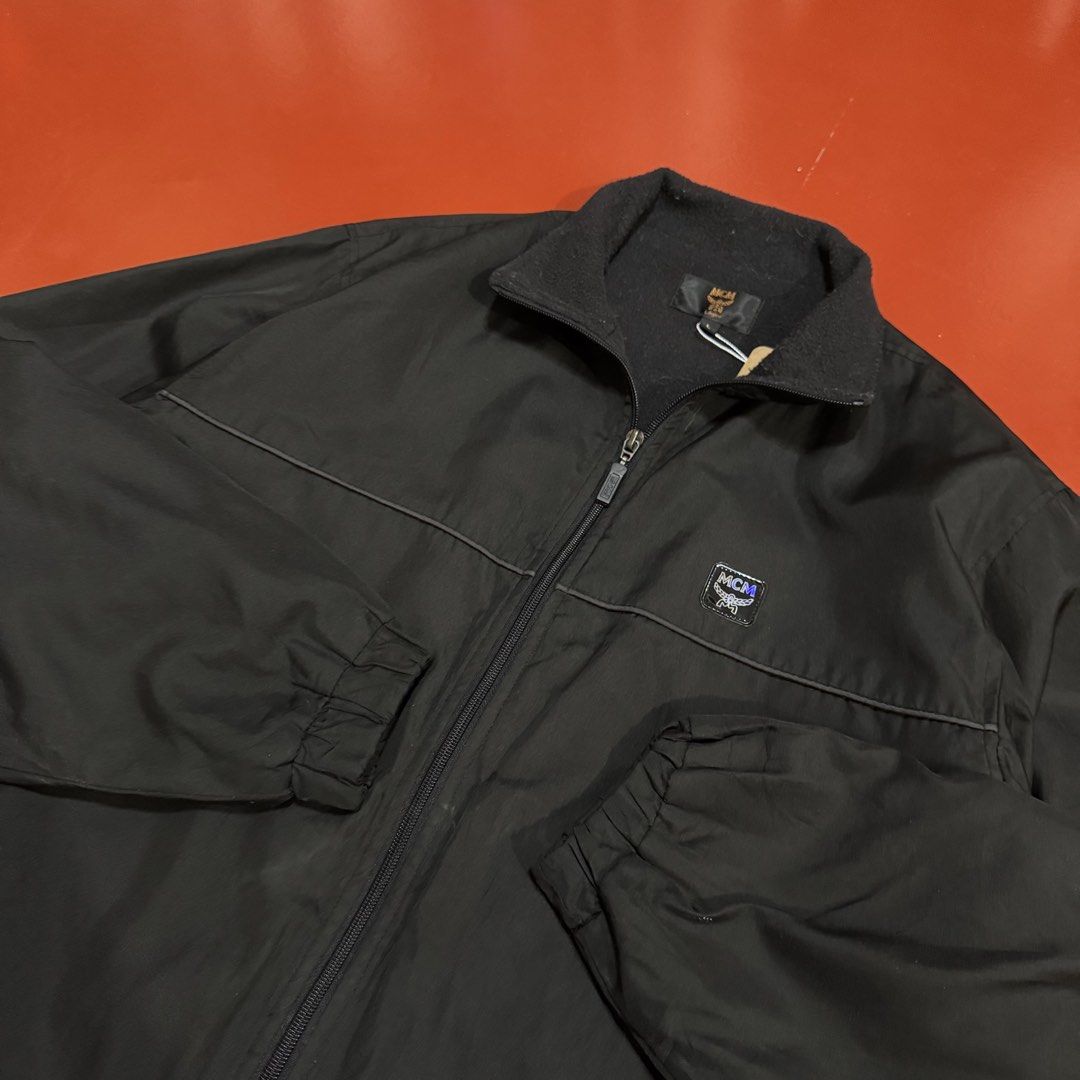 VINTAGE MCM ZIP UP JACKET (Category: Coats, Jackets and Outerwear) located in Pasig City. Submitted by buzzthrifty (Listing ID 1464888053, Image 2). Description: SIZL L-XL 23x28 EXCELLENT CONDITION.