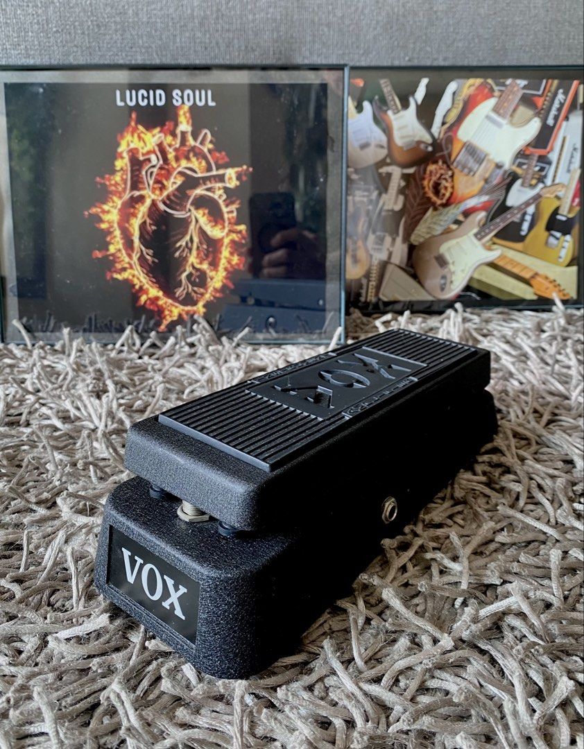 VOX Wah-Wah V845 (Category: Musical Instruments) located in Makati City. Submitted by lucid_soul (Listing ID 1464818271, Image 1). Description: Model: VOX V845 Classic Wah Pedal - Beautiful black rugged metal chassis - Power: 9-volt battery operated - Excellent Condition - Ideal for: Rock, blues, and funk solos - Setup: Perfect for pedalboards and live gigs Lived in Bali 3 years during COVID and this was just stored in a smoke free room. .