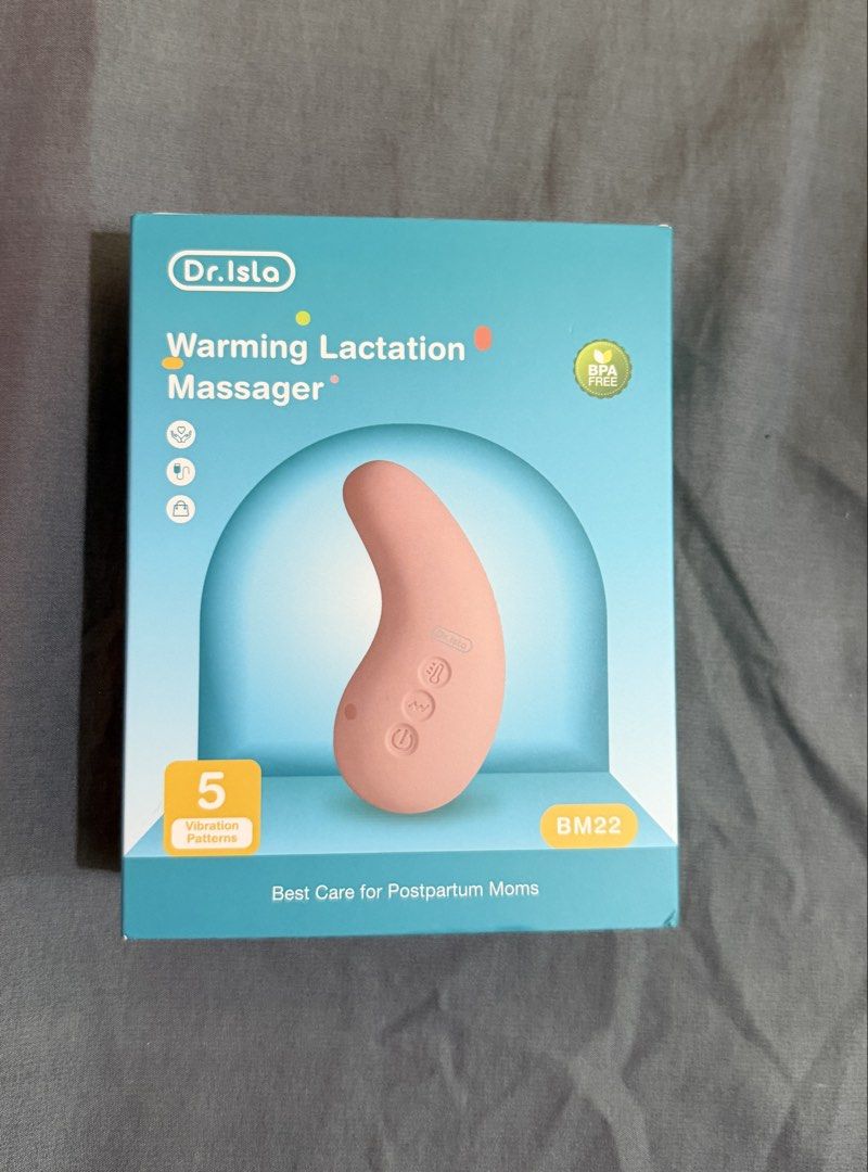 Warming Lactation Massager (Category: Maternity Care) located in Lingayen. Submitted by heyleaathena (Listing ID 1464938862, Image 1). Description: Complete accessories With free breast pads.