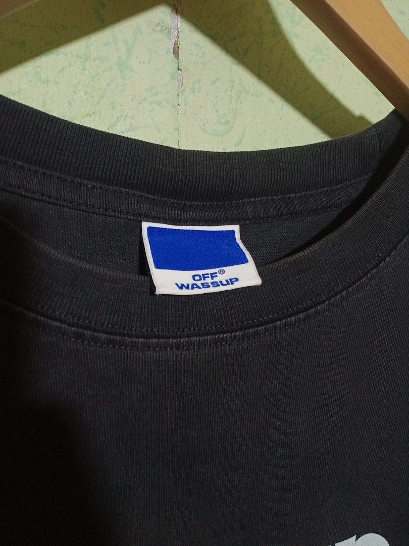 Wassup (Category: Tshirts & Polo Shirts ) located in Catbalogan. Submitted by thriftwthbart (Listing ID 1464888637, Image 3). Description: Ready to wear dimes: 23.5x31 cr: 8.5/10 issue: minimal hairline.