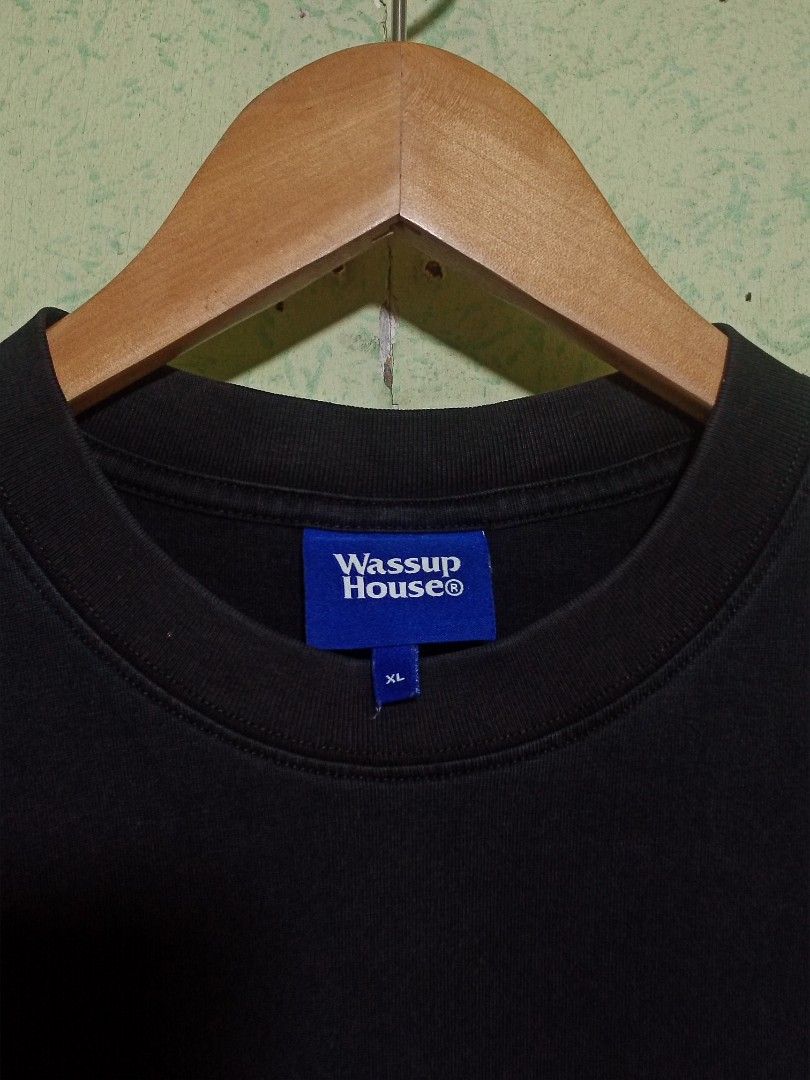 Wassup House (Category: Tshirts & Polo Shirts ) located in Catbalogan. Submitted by thriftwthbart (Listing ID 1464892575, Image 3). Description: Ready to wear dimes: 22.5x29 cr: 9/10 no issue.