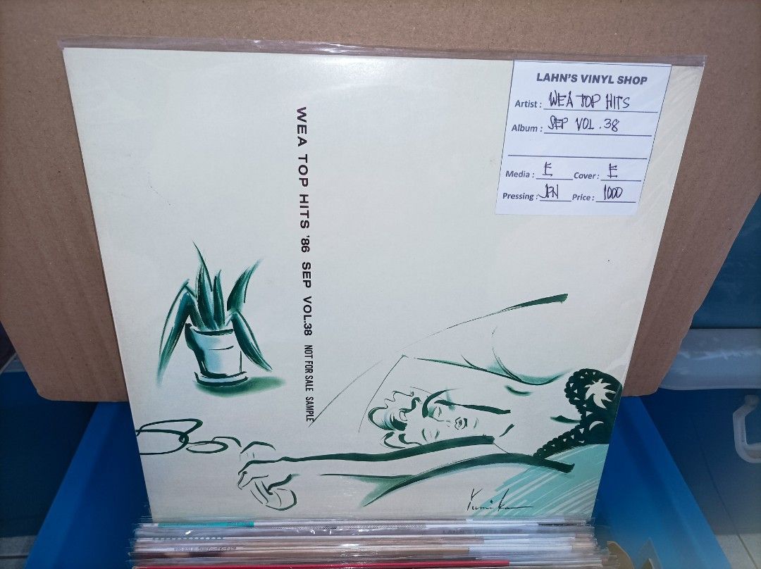WEA Top Hits Vinyl LP (Category: Vinyls) located in Manila. Submitted by nw101 (Listing ID 1464865878, Image 1). Description: Vinyl Records 3. WEA TOP HITS - Sept. '86 (Vol. 38) 4. WEA TOP HITS - Jun '87 (Vol. 47) Price nasa pics na po. Buy 5 pcs for free shipping NO RESERVATION ( iwas joy miner / joy reserver) Manila : Pick up, rider pick up or JNT Provincial : LBC or JNT ( everyday shipping) Like us & follow : Lahn's Vinyl Shop.