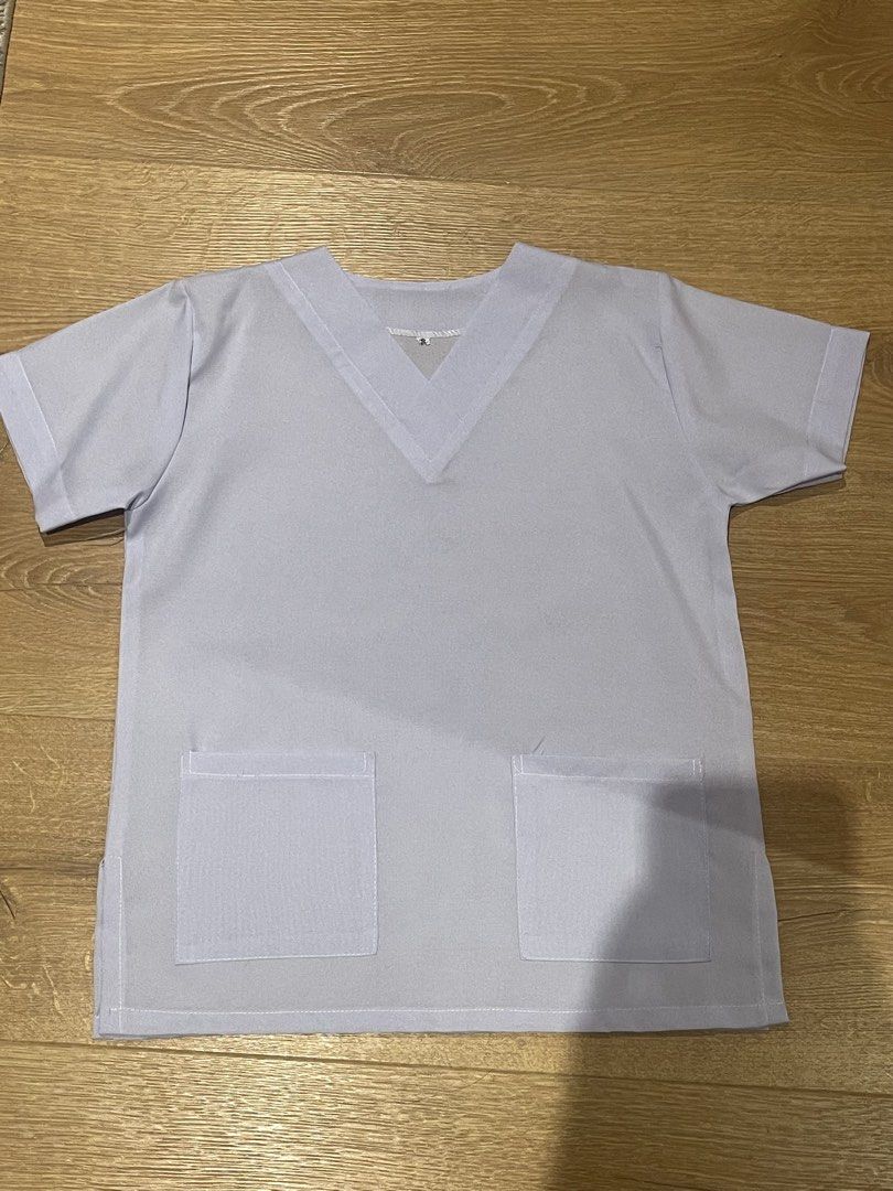 White Scrubs Size S (Category: Sets or Coordinates) located in Paranaque City. Submitted by kkullects (Listing ID 1464802978, Image 2). Description: RFS: Decluttering Size: Small Like new - used it once There are minimal stains check the photos Location: BF Homes, Parañaque MOP: Gcash / Maya / Seabank MOD: Gogo Xpress / J&T ** buyers will shoulder the shipping fee.