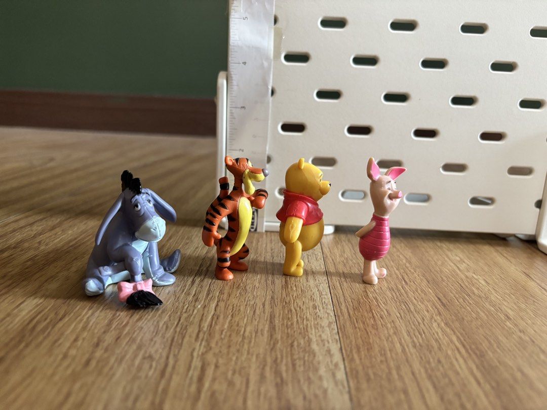 Winnie the Pooh and Friends set (Category: Figurines & Statues) located in Quezon City. Submitted by klim0303 (Listing ID 1464936084, Image 2). Description: Vintage Disney Winnie the Pooh & Friends (Set of 4) Shipping c/o buyer.