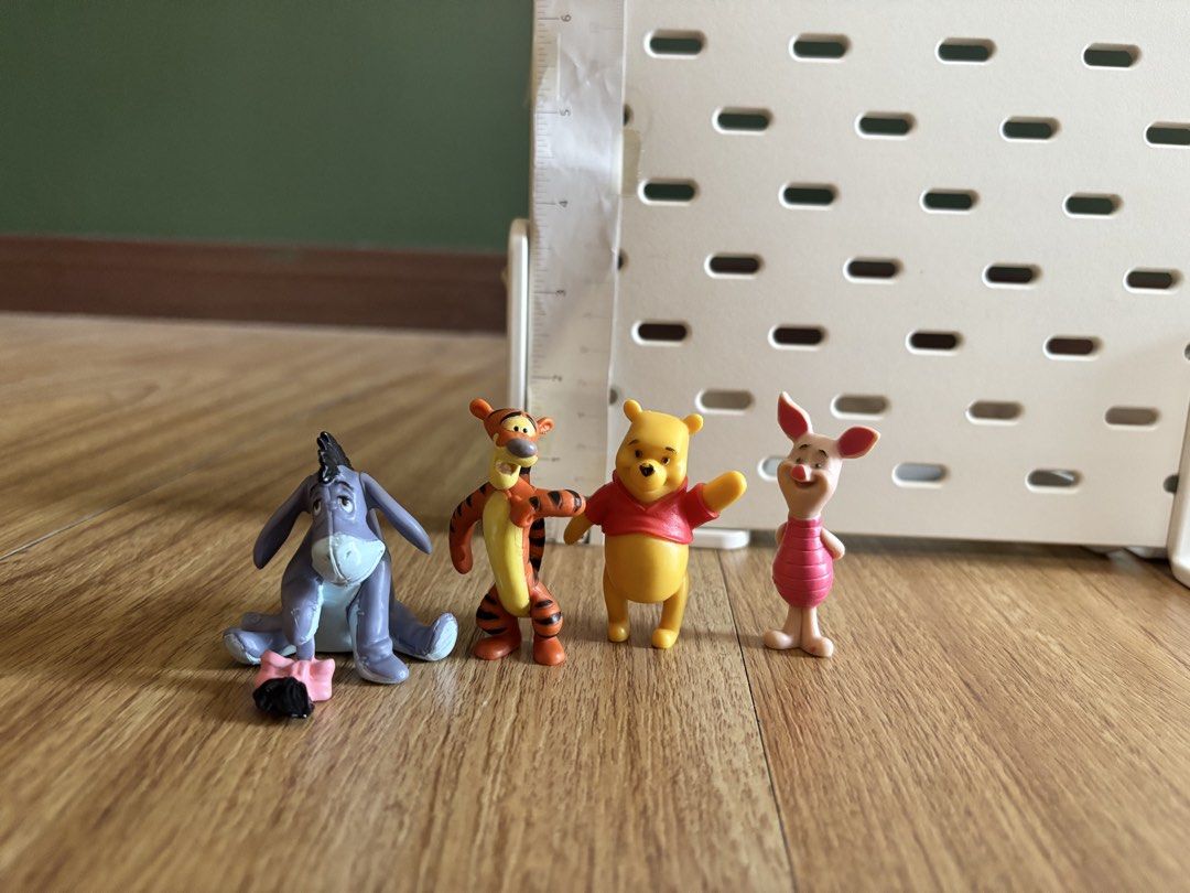 Winnie the Pooh and Friends set (Category: Figurines & Statues) located in Quezon City. Submitted by klim0303 (Listing ID 1464936084, Image 1). Description: Vintage Disney Winnie the Pooh & Friends (Set of 4) Shipping c/o buyer.