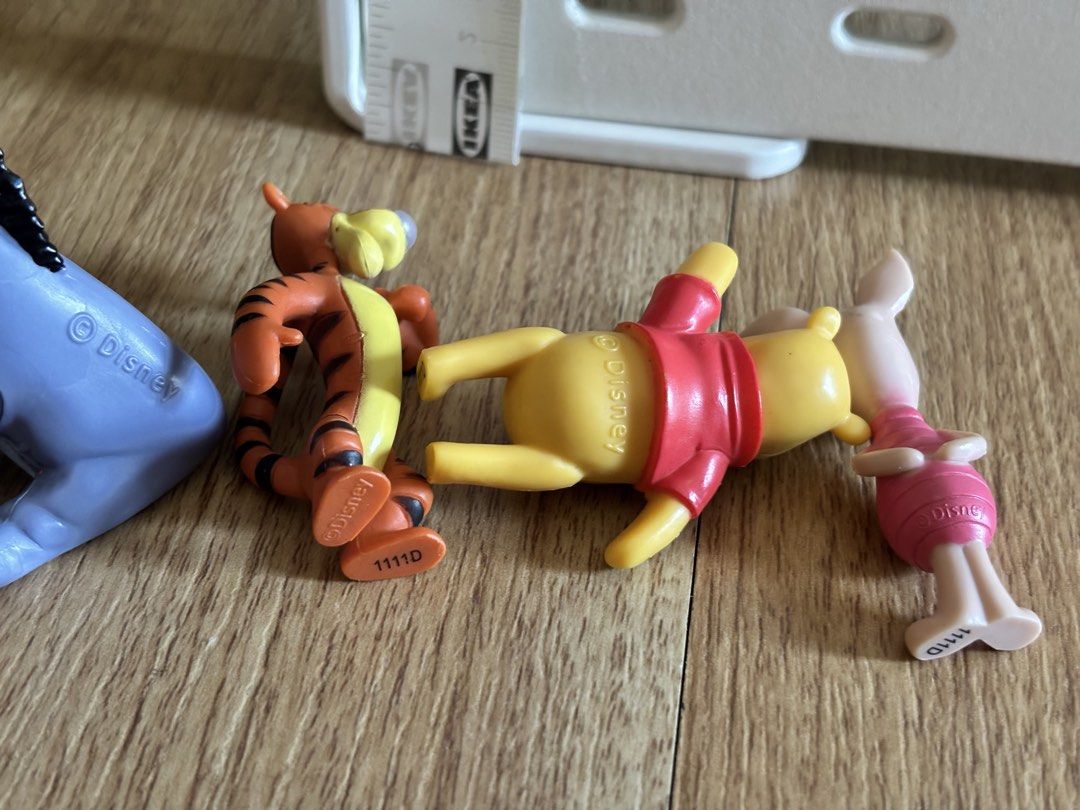Winnie the Pooh and Friends set (Category: Figurines & Statues) located in Quezon City. Submitted by klim0303 (Listing ID 1464936084, Image 3). Description: Vintage Disney Winnie the Pooh & Friends (Set of 4) Shipping c/o buyer.