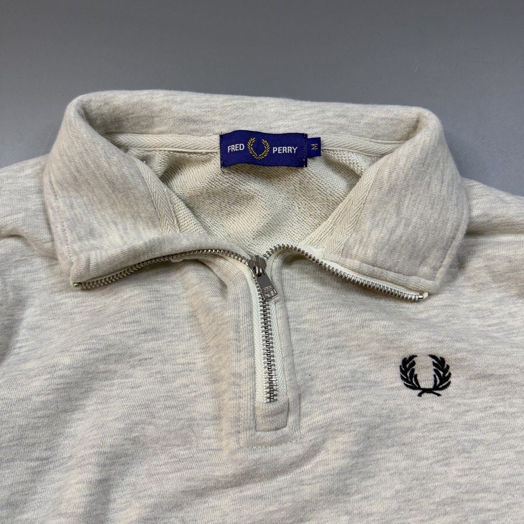(Womens) Fred Perry - Quarter Zip Jacket (Category: Coats, Jackets and Outerwear) located in Paranaque City. Submitted by millennial_goodz (Listing ID 1464890957, Image 3). Description: WTS (Womens) Fred Perry - Quarter Zip Jacket Size Small womens Dimensions: 21" / 23" Excellent condition Authentic P1,200 only DM.