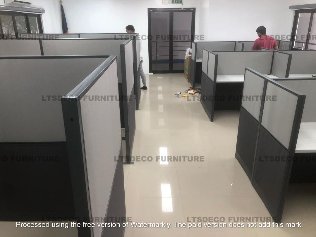 workstation modular tables office partition furnitures modular (Category: Office Furniture & Fixtures) located in Caloocan City. Submitted by cheska.ltsdeco (Listing ID 1464772321, Image 3). Description: 👉Are you looking for WORKSTATION, MODULAR CUBICLES OFFICE PARTITION, and OFFICE FURNITURE SUPPLIER? LTSDECO Furniture, is direct supplier, manufacturer, and trusted provider of high quality, affordable and durable modular office divider partitio