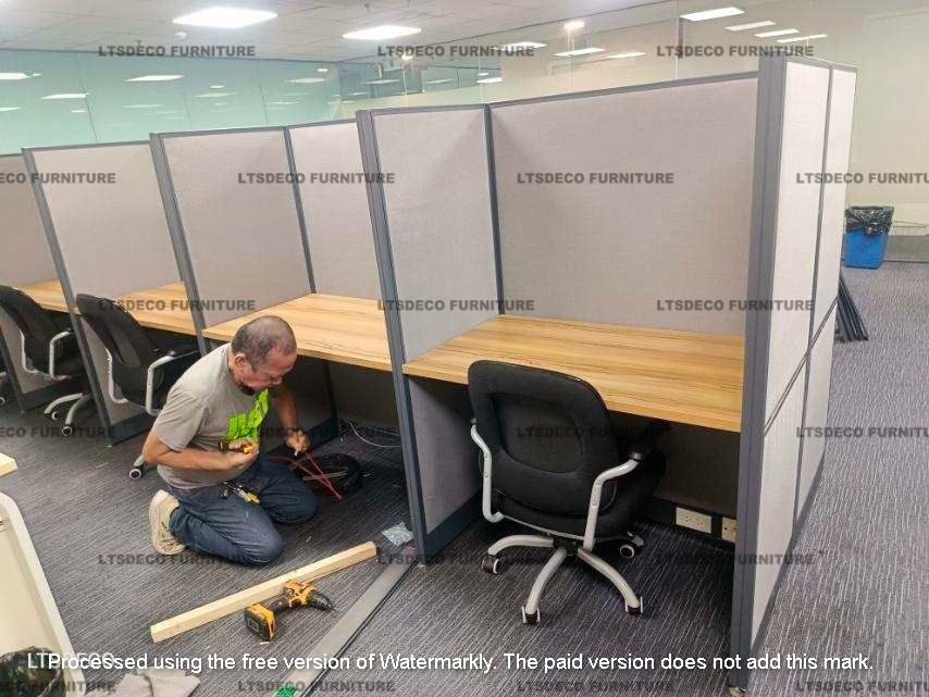 workstation tables modular office partition furniture customized (Category: Office Furniture & Fixtures) located in Caloocan City. Submitted by jane.ltsdeco (Listing ID 1464772228, Image 1). Description: 👉Are you looking for WORKSTATION, MODULAR CUBICLES OFFICE PARTITION, and OFFICE FURNITURE SUPPLIER? LTSDECO Furniture, is direct supplier, manufacturer, and trusted provider of high quality, affordable and durable modular office divider partitio
