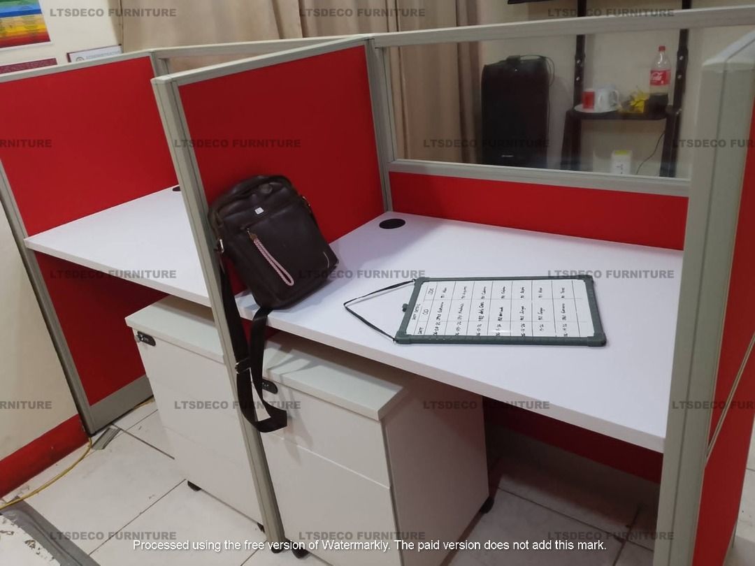 workstation tables modular office partitions (Category: Office Furniture & Fixtures) located in Quezon City. Submitted by sandy444 (Listing ID 1464782441, Image 1). Description: 👉Are you looking for WORKSTATION, MODULAR CUBICLES OFFICE PARTITION, and OFFICE FURNITURE SUPPLIER? LTSDECO Furniture, is direct supplier, manufacturer, and trusted provider of high quality, affordable and durable modular office divider partition, home and office furnitu