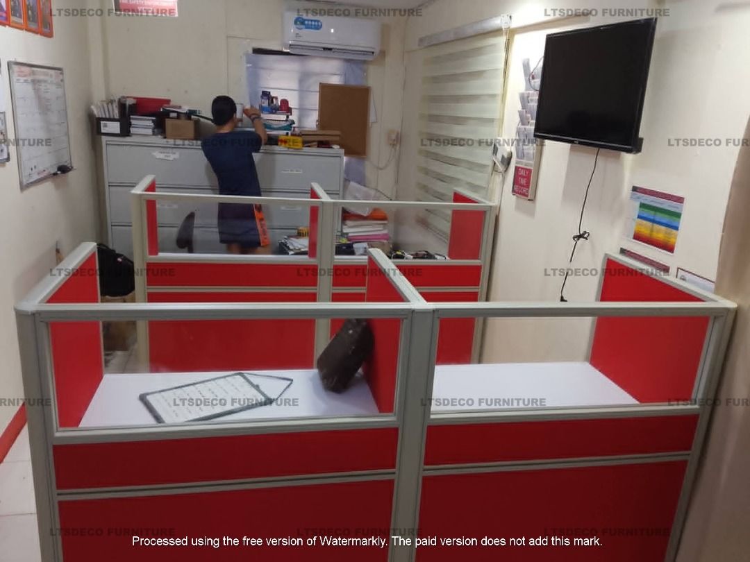 workstation tables modular office partitions (Category: Office Furniture & Fixtures) located in Quezon City. Submitted by sandy444 (Listing ID 1464782441, Image 2). Description: 👉Are you looking for WORKSTATION, MODULAR CUBICLES OFFICE PARTITION, and OFFICE FURNITURE SUPPLIER? LTSDECO Furniture, is direct supplier, manufacturer, and trusted provider of high quality, affordable and durable modular office divider partition, home and office furnitu
