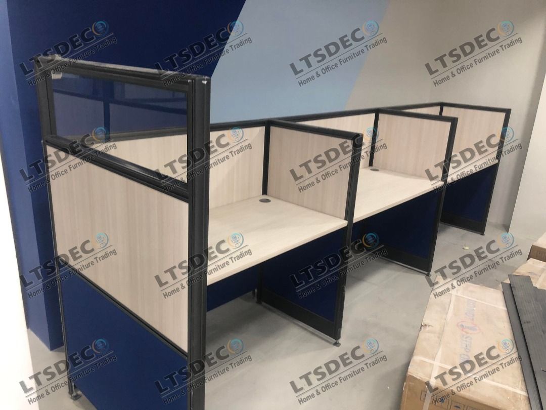 workstation tables modular office partition customized (Category: Office Furniture & Fixtures) located in Quezon City. Submitted by ltsdecofurniture (Listing ID 1464784020, Image 2). Description: 👉Are you looking for WORKSTATION, MODULAR CUBICLES OFFICE PARTITION, and OFFICE FURNITURE SUPPLIER? LTSDECO Furniture, is direct supplier, manufacturer, and trusted provider of high quality, affordable and durable modular office divider partition, home 