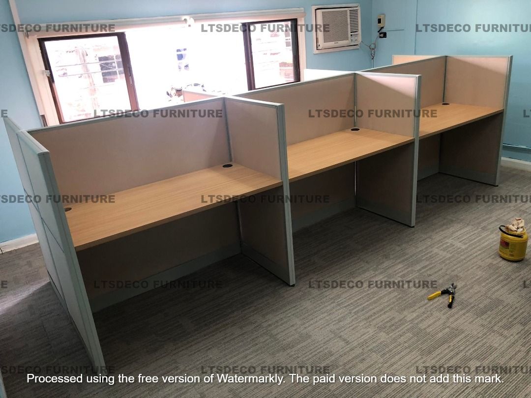 workstation tables modular office partitions (Category: Office Furniture & Fixtures) located in Caloocan City. Submitted by cheska.ltsdeco (Listing ID 1464825240, Image 3). Description: 👉Are you looking for WORKSTATION, MODULAR CUBICLES OFFICE PARTITION, and OFFICE FURNITURE SUPPLIER? LTSDECO Furniture, is direct supplier, manufacturer, and trusted provider of high quality, affordable and durable modular office divider partition, home and office