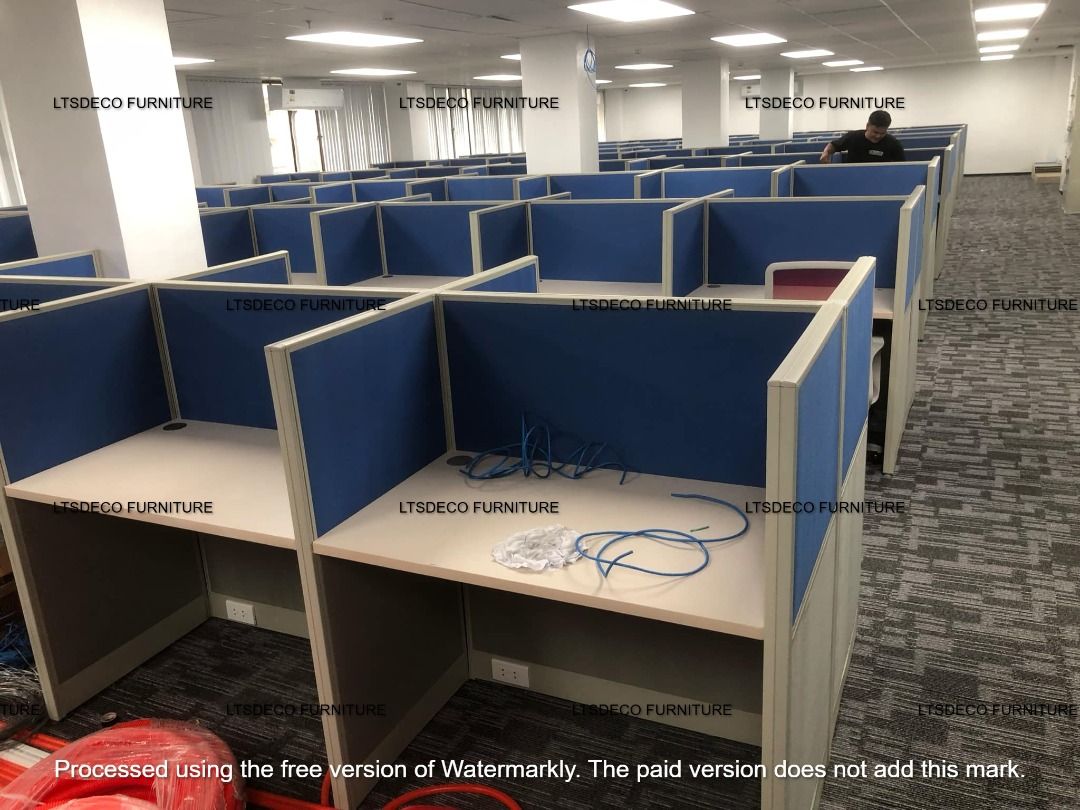 workstation tables modular office partitions (Category: Office Furniture & Fixtures) located in Taguig. Submitted by emmandalyn (Listing ID 1464839067, Image 3). Description: 👉Are you looking for WORKSTATION, MODULAR CUBICLES OFFICE PARTITION, and OFFICE FURNITURE SUPPLIER? LTSDECO Furniture, is direct supplier, manufacturer, and trusted provider of high quality, affordable and durable modular office divider partition, home and office furniture 