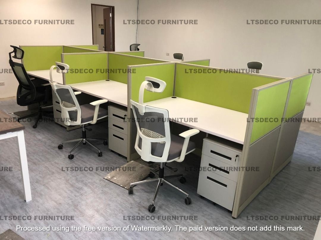 workstations tables modular office partitions (Category: Office Furniture & Fixtures) located in Caloocan City. Submitted by cheska.ltsdeco (Listing ID 1464851352, Image 2). Description: 👉Are you looking for WORKSTATION, MODULAR CUBICLES OFFICE PARTITION, and OFFICE FURNITURE SUPPLIER? LTSDECO Furniture, is direct supplier, manufacturer, and trusted provider of high quality, affordable and durable modular office divider partition, home and offic