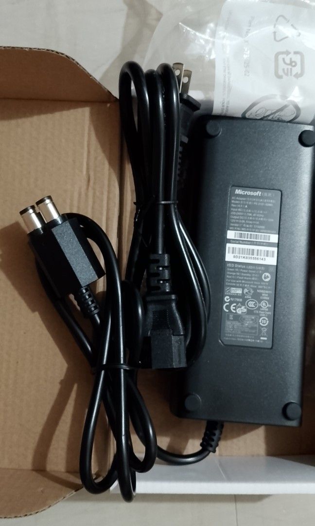 XBOX 360 SLIM AC POWER SUPPLY ADAPTOR (Category: In-Game Products) located in Quezon City. Submitted by hajjasittienor (Listing ID 1464839180, Image 1). Description: BRAND NEW. ORIG XBOX 360 SLIM AC POWER SUPPLY ADAPTOR 240 VOLT ...PWEDE PICK UP ...PWEDE GCASH AVIDA TOWER NEW MANILA COL BONNY SERRANO AVE QC.