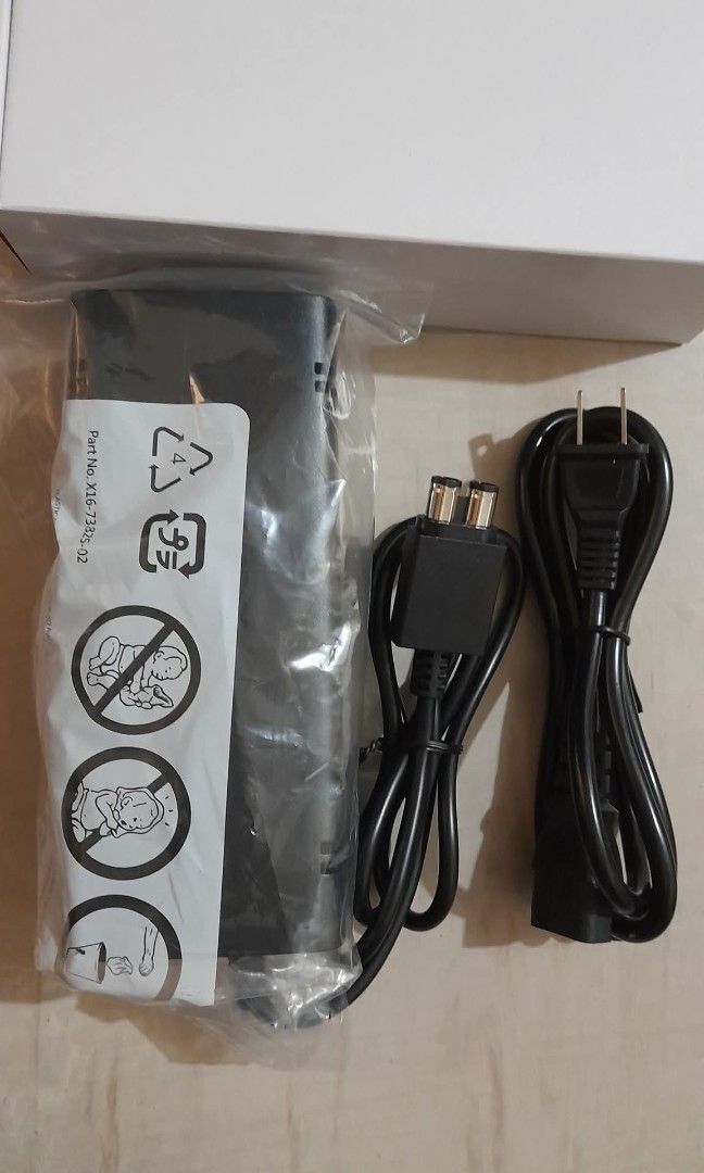 XBOX 360 SLIM AC POWER SUPPLY ADAPTOR (Category: In-Game Products) located in Quezon City. Submitted by hajjasittienor (Listing ID 1464839180, Image 2). Description: BRAND NEW. ORIG XBOX 360 SLIM AC POWER SUPPLY ADAPTOR 240 VOLT ...PWEDE PICK UP ...PWEDE GCASH AVIDA TOWER NEW MANILA COL BONNY SERRANO AVE QC.