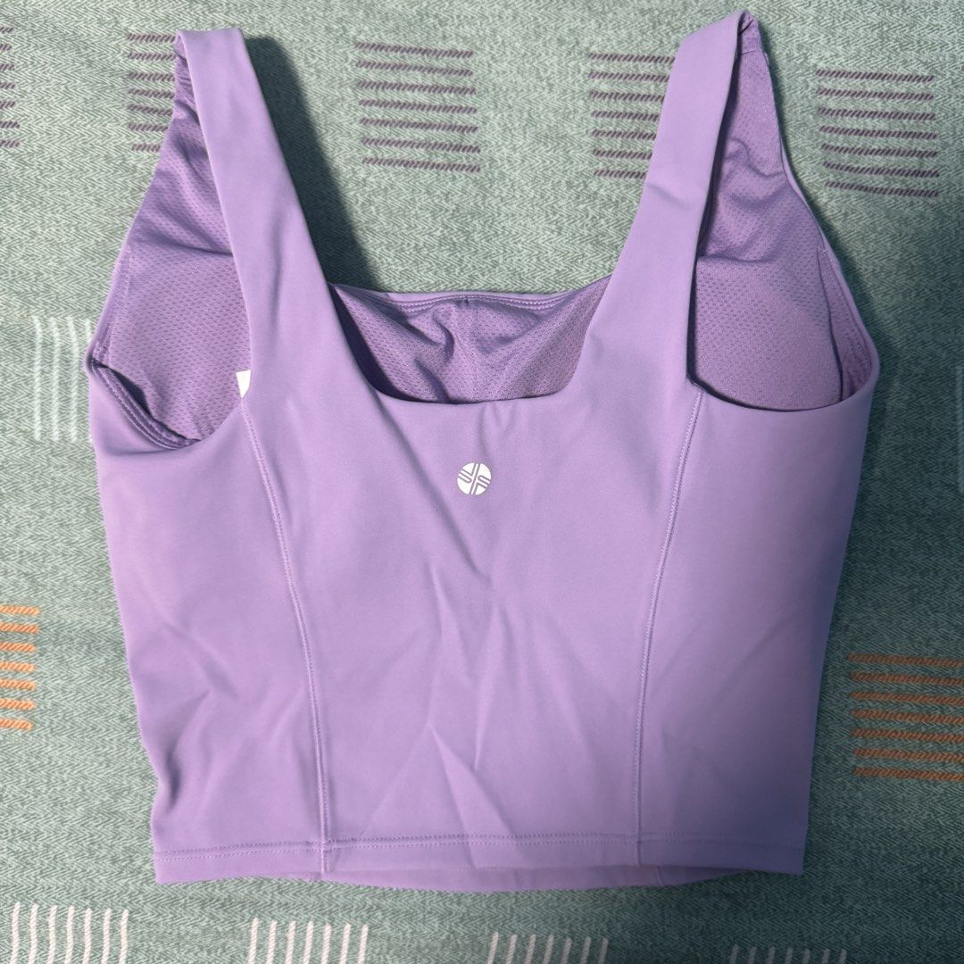 Xexymix Sports Bra Top (Category: Activewear) located in Pasig City. Submitted by closet_declut95 (Listing ID 1464821392, Image 3). Description: Bought for Php 2,700 via website Size: Small Color: Purple Haze Model: 380N Support Top Padded Top Used only once Rfs: color doesnt look good on me.