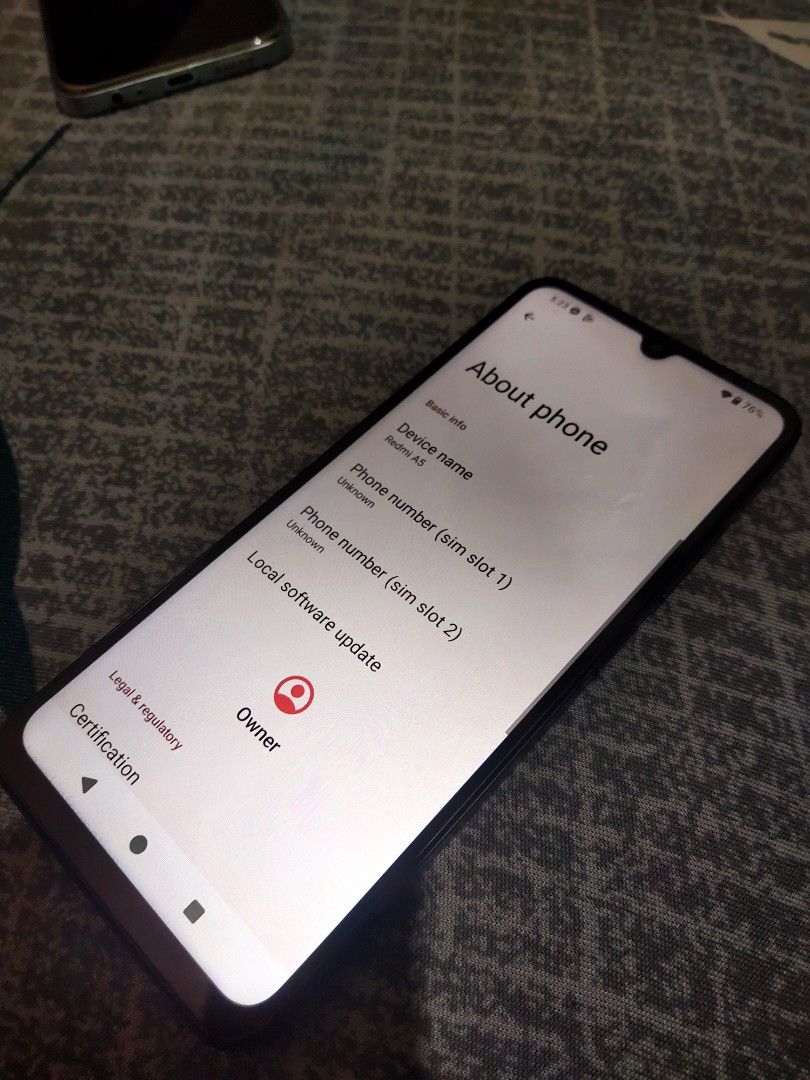 Xiaomi Redmi A5 (Category: Xiaomi) located in Manila. Submitted by iilrm (Listing ID 1464859016, Image 3). Description: Back phone ko lang po sya i Let go ko na po di po kase masyado nagagamit , No issue and Makinis 4g Data connection both sim . Unit and Case Only Unli Check po sa Meet Up , Manila area . May bawas papo pag usapan nalang natin Thankyou and godbless..