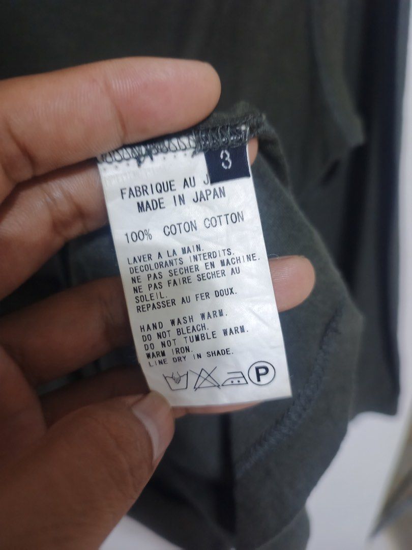 YOHJI YAMAMOTO (Category: Longsleeves) located in Dasmarinas. Submitted by jessputrages (Listing ID 1464858959, Image 3). Description: For sale Yohji Yamamoto Excellent condition No issue 2500 plus shipping fee Pm for more details.