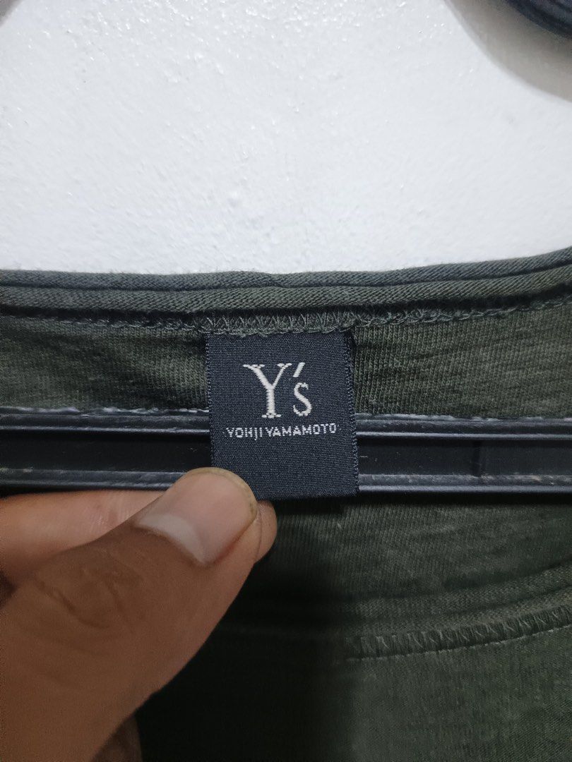 YOHJI YAMAMOTO (Category: Longsleeves) located in Dasmarinas. Submitted by jessputrages (Listing ID 1464858959, Image 2). Description: For sale Yohji Yamamoto Excellent condition No issue 2500 plus shipping fee Pm for more details.