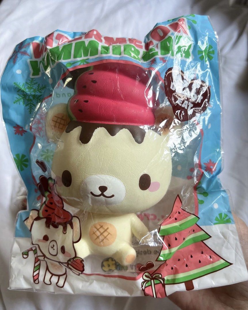 yummiibear watermelon squishy (Category: Plushies & Soft Toys) located in Santa Rosa. Submitted by snaale (Listing ID 1464870059, Image 1). Description: .