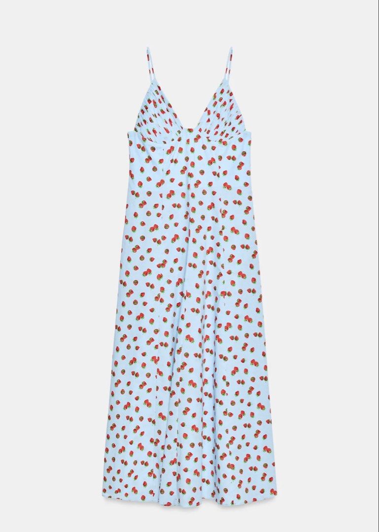 Zara Blue Midi Dress (Category: Dresses) located in Mandaluyong City. Submitted by keep.it (Listing ID 1464789922, Image 1). Description: .