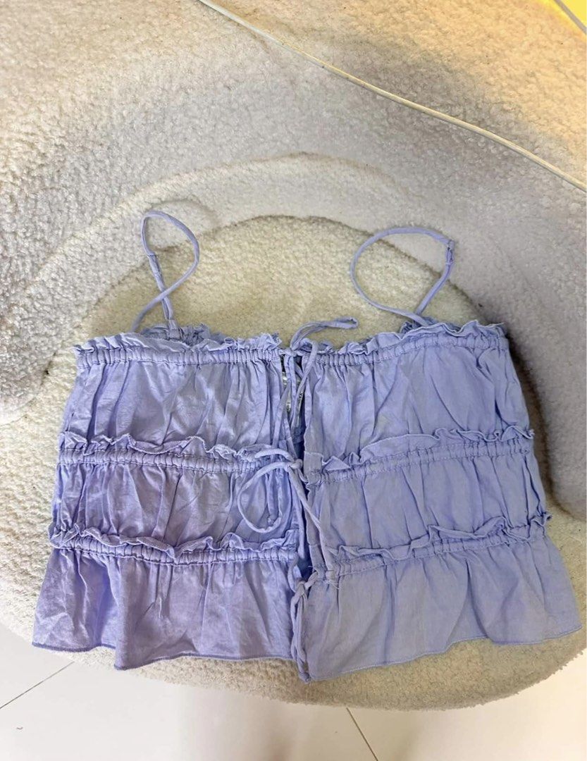 ZARA PRETTY TOP (Category: Sleeveless) located in Davao. Submitted by kalipayweaves (Listing ID 1464780152, Image 1). Description: .