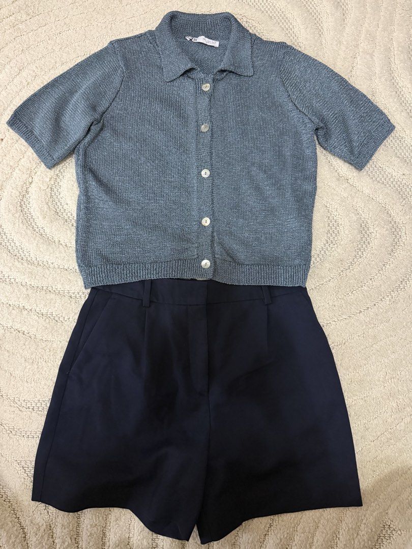 ZARA SET (short+top) small (Category: Sets or Coordinates) located in Paranaque City. Submitted by brandedlab (Listing ID 1464893820, Image 2). Description: .