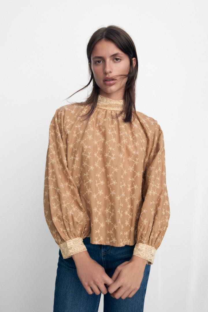 ZARA Top (Category: Blouses) located in Cebu City. Submitted by _labelscebu (Listing ID 1464830284, Image 1). Description: .