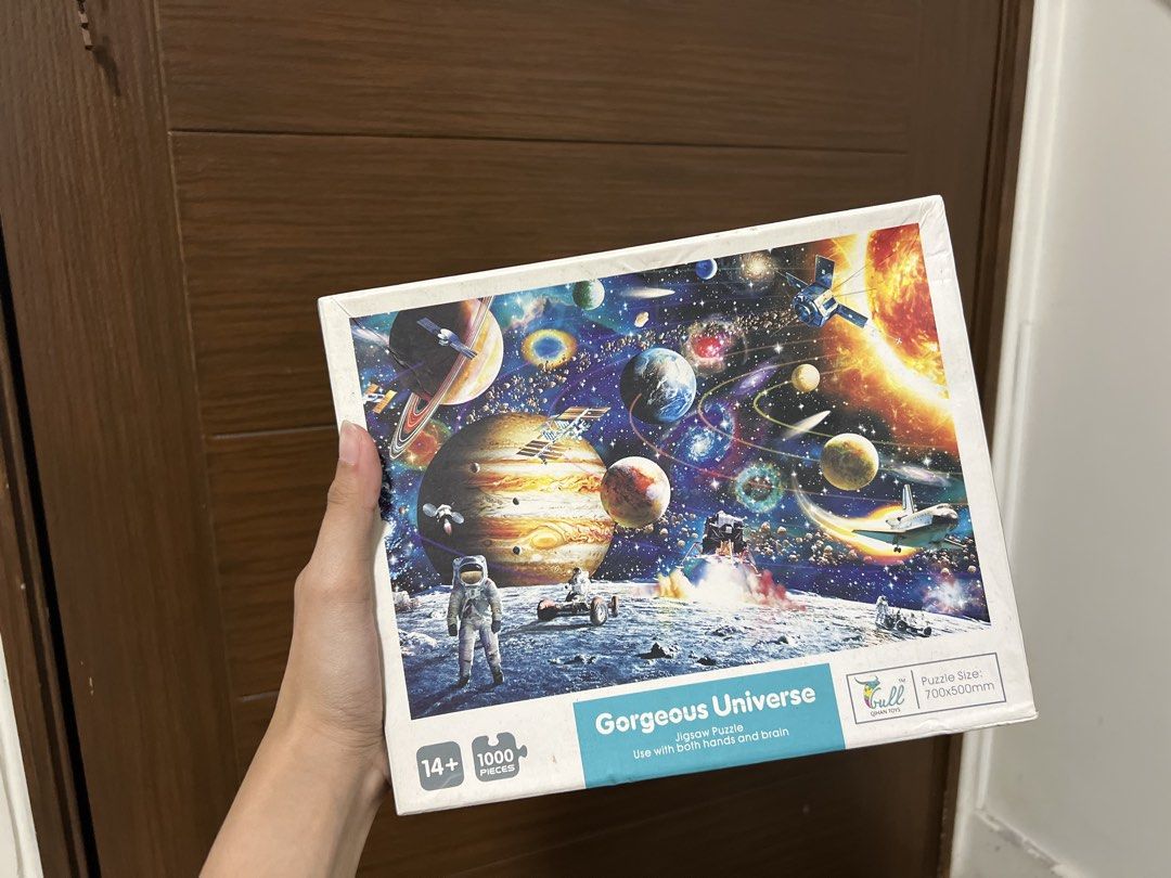 1000 Piece Jigsaw Puzzle (Category: Board Games & Puzzles) located in Manila. Submitted by zhiacaballero (Listing ID 1459374640, Image 1). Description: - 1000-piece jigsaw puzzle - Completed puzzle size: 700x500mm - LOC: CUBAO QC.