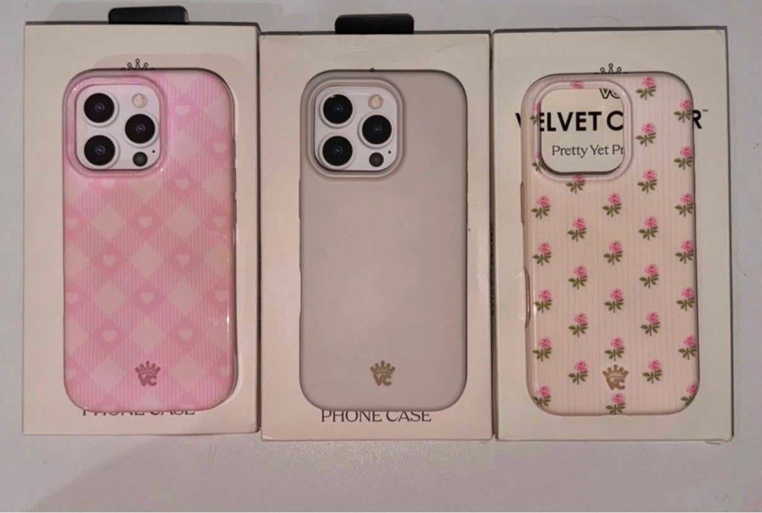 16 Pro Velvet Caviar Case (Category: Cases & Sleeves) located in Binangonan. Submitted by pre_lovedbyd (Listing ID 1459427132, Image 1). Description: All authentic VELVET CAVIAR!! Take all 1,000!!!Regular price each is 2,000 but selling these nalang na 1,000 yang 3! Has flaws na po that's why selling low.