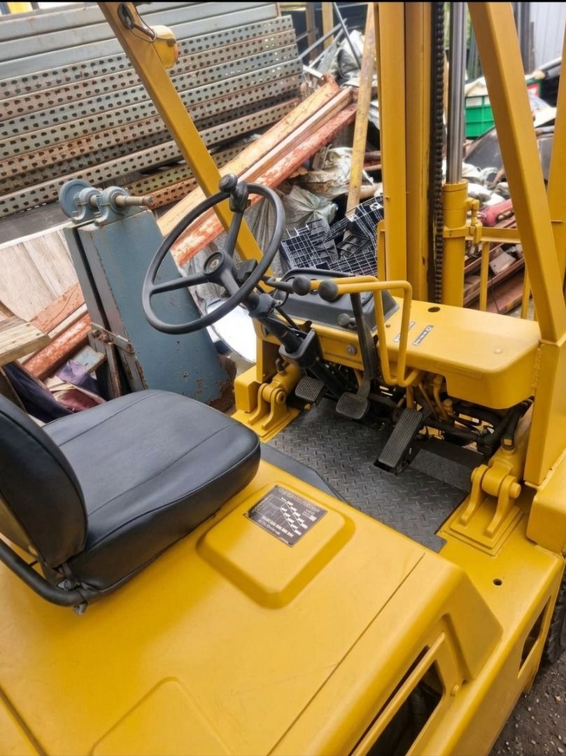 2000 Komatsu Forklift model-f-25-7 (Category: Heavy Vehicles) located in Quezon City. Submitted by kontaktpoint (Listing ID 1459336650, Image 3). Description: KOMATSU FORKLIFT FOR SALE MODEL-F-25-7 ○ 2.5 TONS, ○ ORIGINAL ENGINE: ISUZU C190 ○ MAST HEIGHT - 3 METERS ○ YEAR MODEL: 2000 Selling Price: 520,000.00 or Best Offer Contact Ms. Emily @ 87438221 to 23 Loc.106 &108 Mobile No.: 0977-2591198.