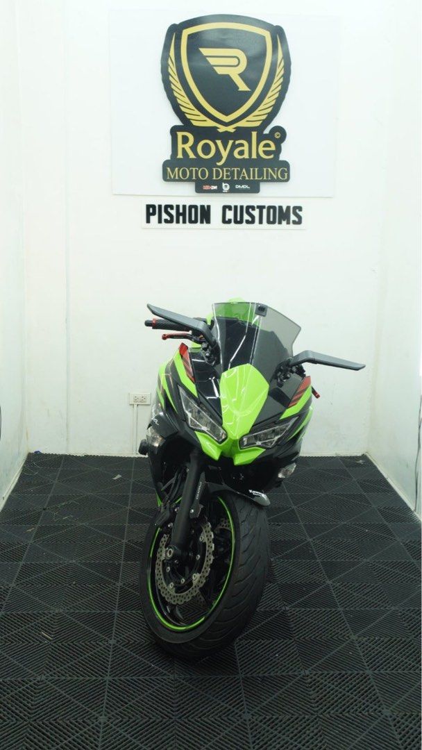 2020 Kawasaki Ninja 650 (Category: Motorbikes for Sale) located in Manila. Submitted by jasooooon12 (Listing ID 1459452943, Image 2). Description: FOR SALE:2020 Kawasaki Ninja 650 KRT Edition Mileage: 18,* kms Complete Legal Docs.(Original) 2 Original Keys No HPG / LTO / NCAP Alarm Registered til May 2027 PMS/Serviced Last July New Brake Pads New Air Filter New Spark plugs New Battery New Chain and Sprocket (Oct 2025) Presentable paints (95%) Sto