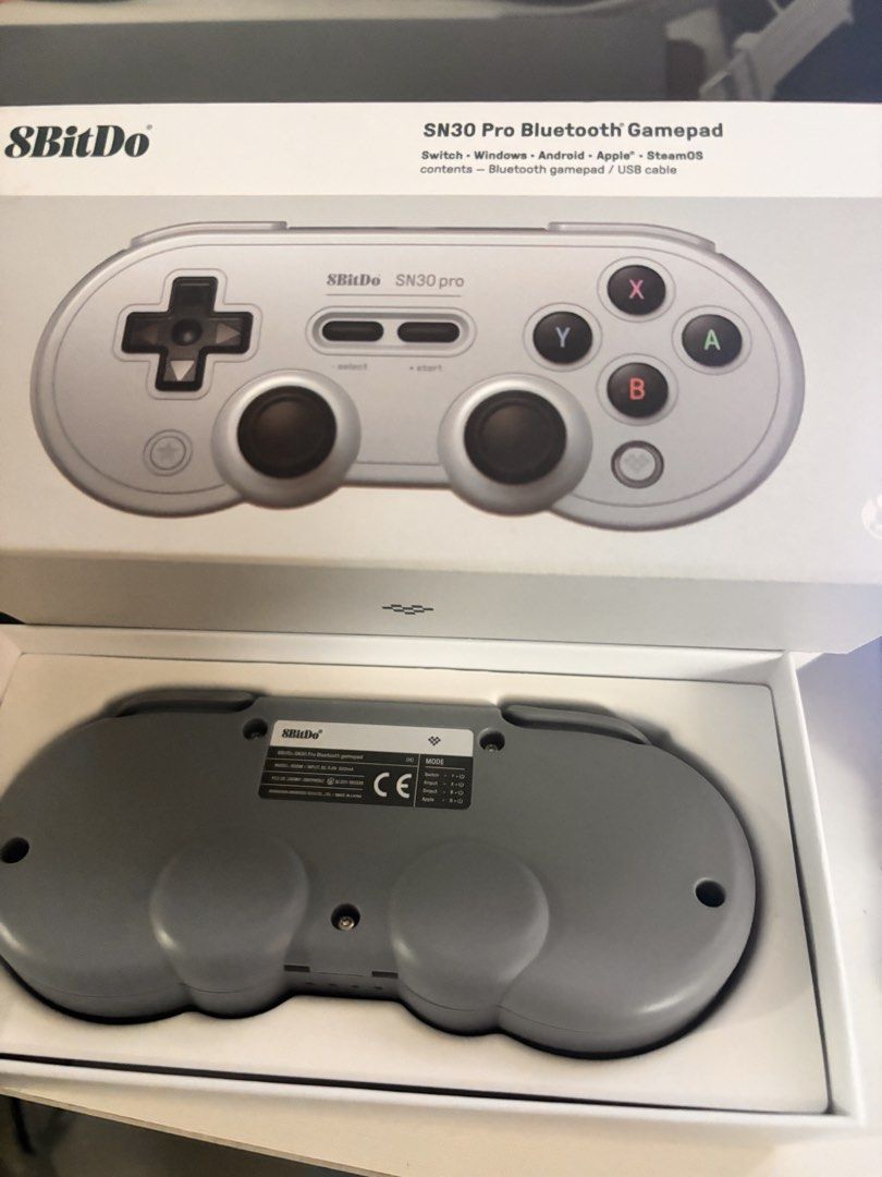 8bitdo sn30 pro with hall effect (Category: Controllers) located in Subic. Submitted by retroaniks (Listing ID 1459367111, Image 2). Description: no issue complete in box 📍baguio city.