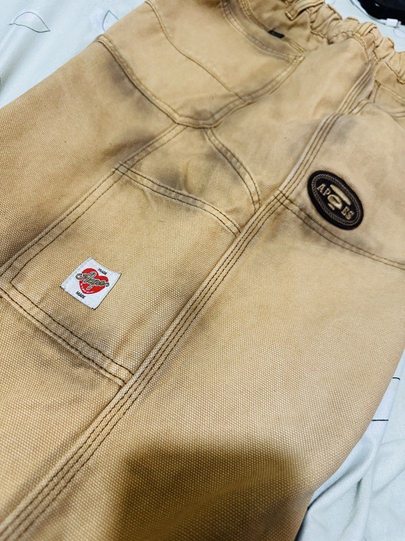 A BATHING APE® Cargo Pants (Category: Jeans) located in Cauayan City . Submitted by onins28 (Listing ID 1459293697, Image 3). Description: - Authentic A BATHING APE® brown cargo pants - Comfortable elastic waistband with adjustable drawstring - Convenient zipper fly - Functional multiple pockets for storage.