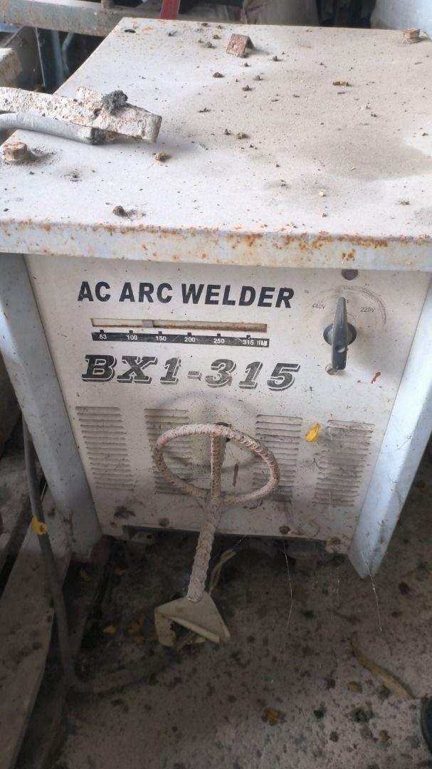 AC Arc Welder BX1-315 Copper (Category: Construction Tools & Equipment) located in Bulacan. Submitted by cosmicstar_2b6382 (Listing ID 1459317653, Image 1). Description: - AC Arc Welder BX1-315 - Features adjustable amperage dial - Ideal for workshop projects and repairs - Functioning Price is negotiable upon meetup.