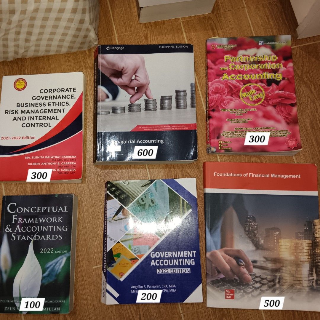 ACCOUNTING BOOKS FOR SALE (Category: Textbooks) located in Lingayen. Submitted by rare.thrift (Listing ID 1459450252, Image 2). Description: FS! ACCOUNTING BOOKS - OPEN FOR OFFERS LOC DAGUPAN, PANGASINAN SHIPPING VIA JNT PM TO AVAIL.