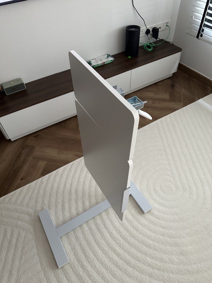 Adjustable foldable Table (Category: Tables & Sets) located in Singapore. Submitted by chai89s (Listing ID 1459490570, Image 2). Description: Brand New table Bought from Taobao and come wrong colour So wish to sell it. Original price $38.
