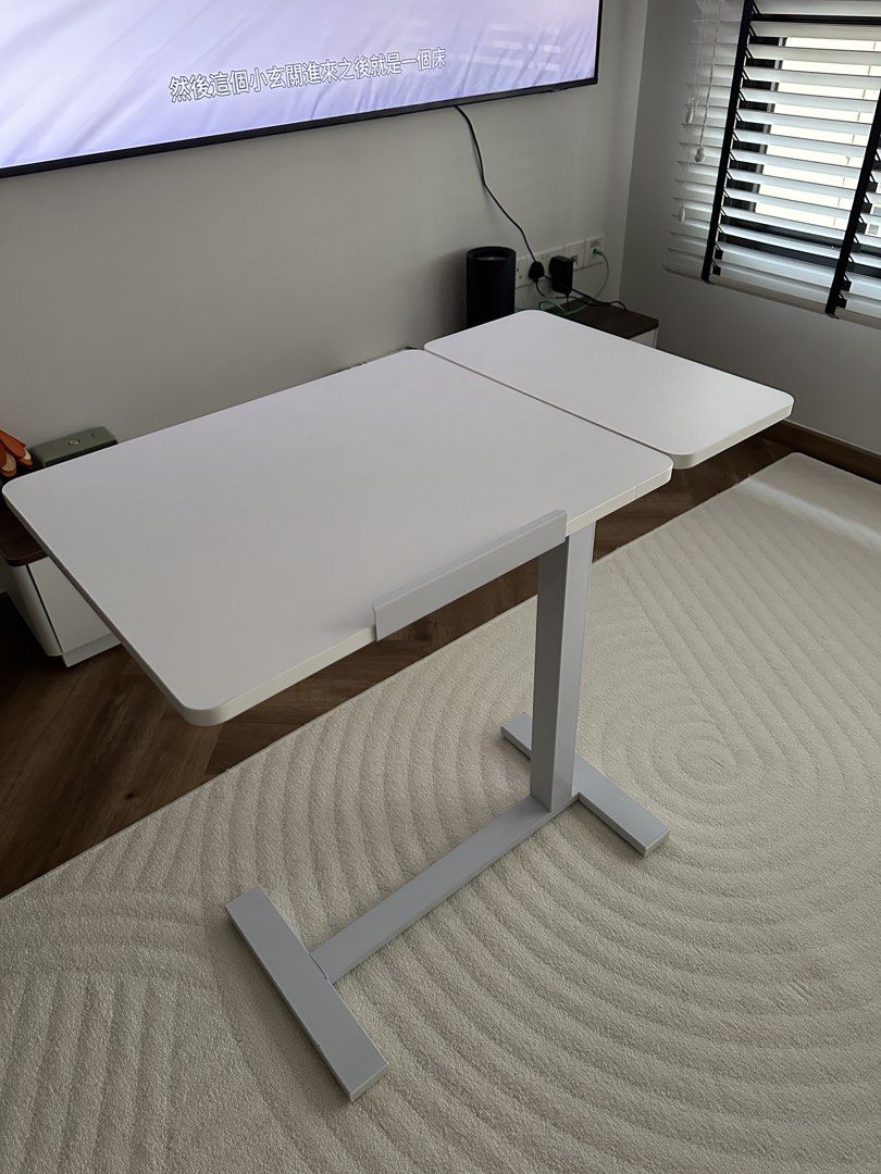 Adjustable foldable Table (Category: Tables & Sets) located in Singapore. Submitted by chai89s (Listing ID 1459490570, Image 1). Description: Brand New table Bought from Taobao and come wrong colour So wish to sell it. Original price $38.
