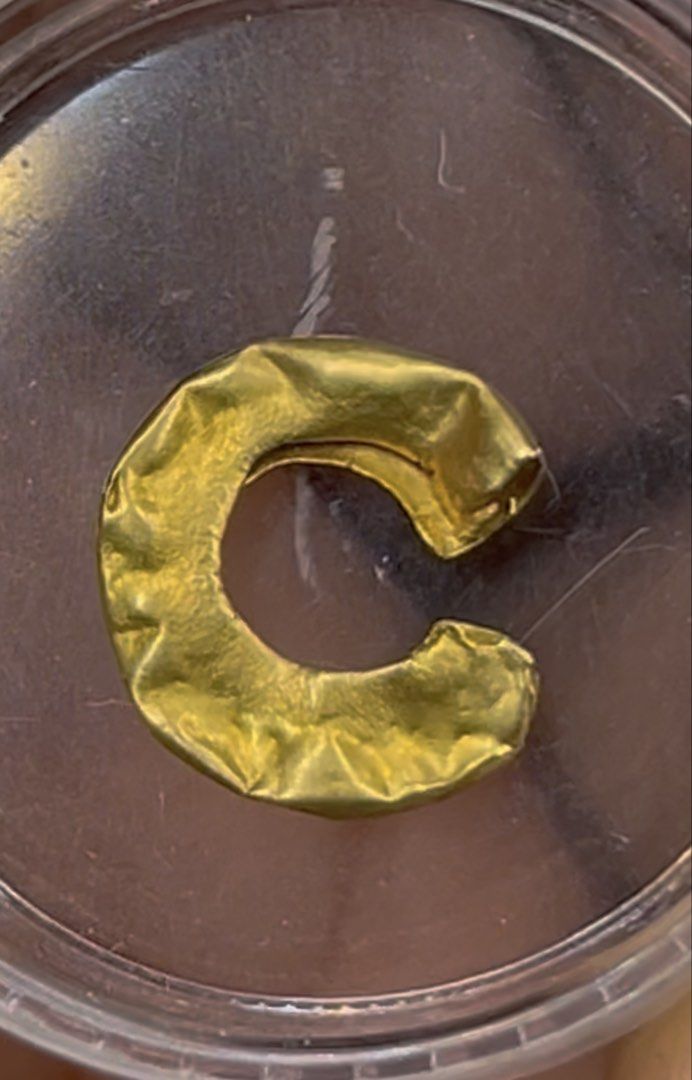Ancient Excavated Gold Barter Ring (Category: Rings) located in Baguio. Submitted by usavemore (Listing ID 1459318139, Image 1). Description: Ancient Philippine Excavated Penniform Gold Barter Ring 20Karats Barter rings (Tagalog: panika) are ring-shaped gold ingots used as currency in the Philippines until 16th century. These are made of nearly pure gold. you will get this 1pc. Ancient Philippines Excavated Surigao Gold Treasures GOLD BARTER RING
