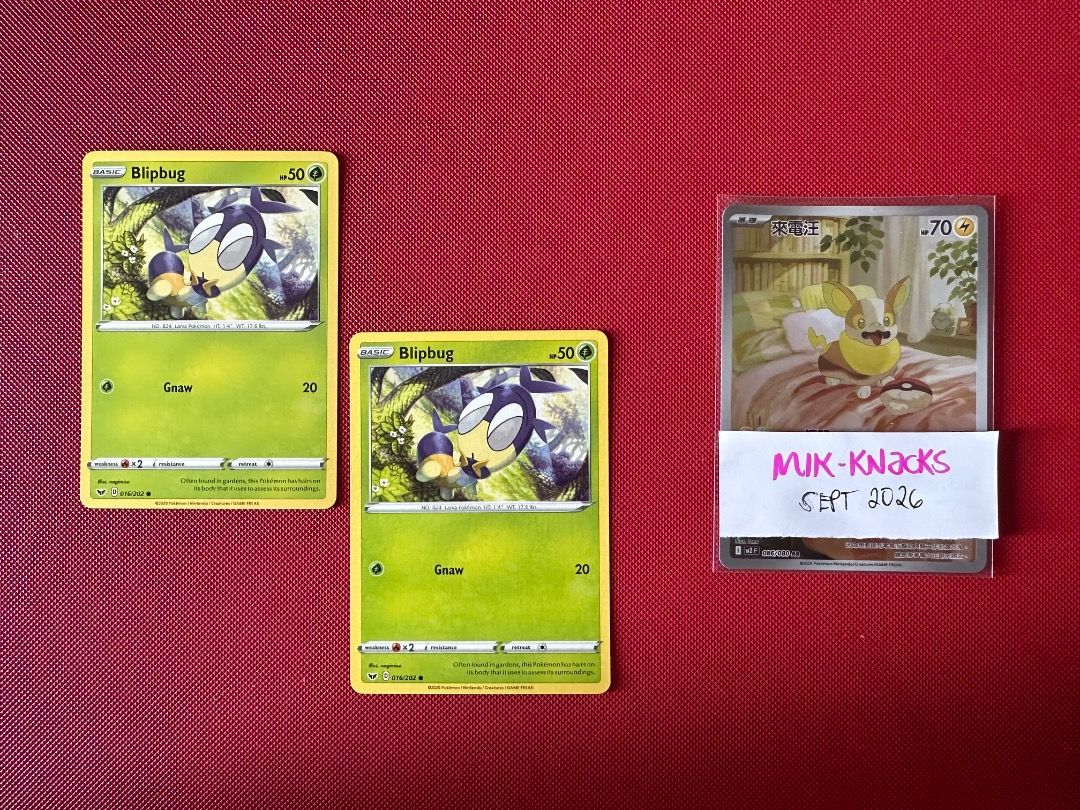 Assorted Sword & Shield Base Set Pokemon TCG Cards (Category: Raw Singles) located in Quezon City. Submitted by mik-knacks (Listing ID 1459308710, Image 2). Description: Sword & Shield base set for master set Prices vary for each card. Price starts at P20 ✨ M-NM Condition Message us for availability Vouch thread available in our Facebook page — Mik-Knacks! Follow and feel free to message us .