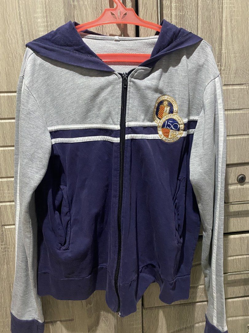 Ateneo de Manila Jacket (Category: Coats, Jackets and Outerwear) located in Manila. Submitted by preloveditems292 (Listing ID 1459418952, Image 1). Description: Ateneo de Manila Jacket 19.5 inches length 20.5 inches wide Slight damage to zipper, working but difficulties in zipping up.