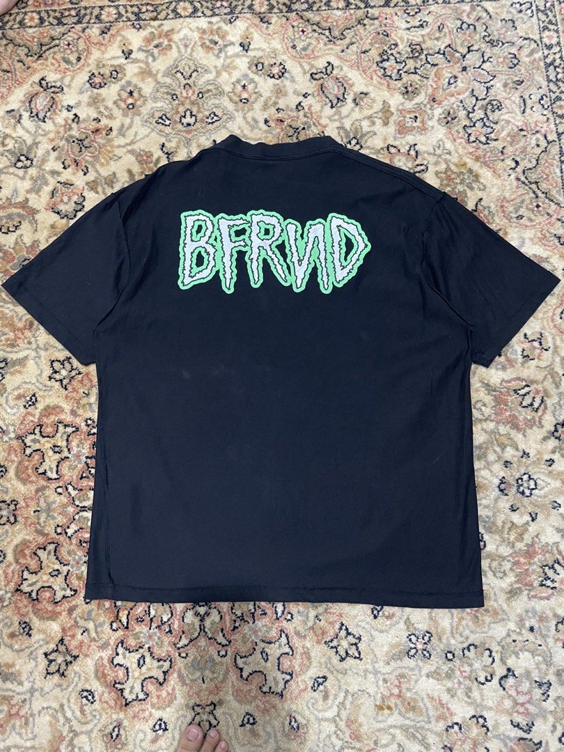 Balenciaga x BFRND Shirt (Category: Tshirts & Polo Shirts ) located in Angeles City. Submitted by utmostplug (Listing ID 1459390671, Image 3). Description: Size: 3 fits XL Width: 24” Length: 29.5” Excellent condition No flaws.