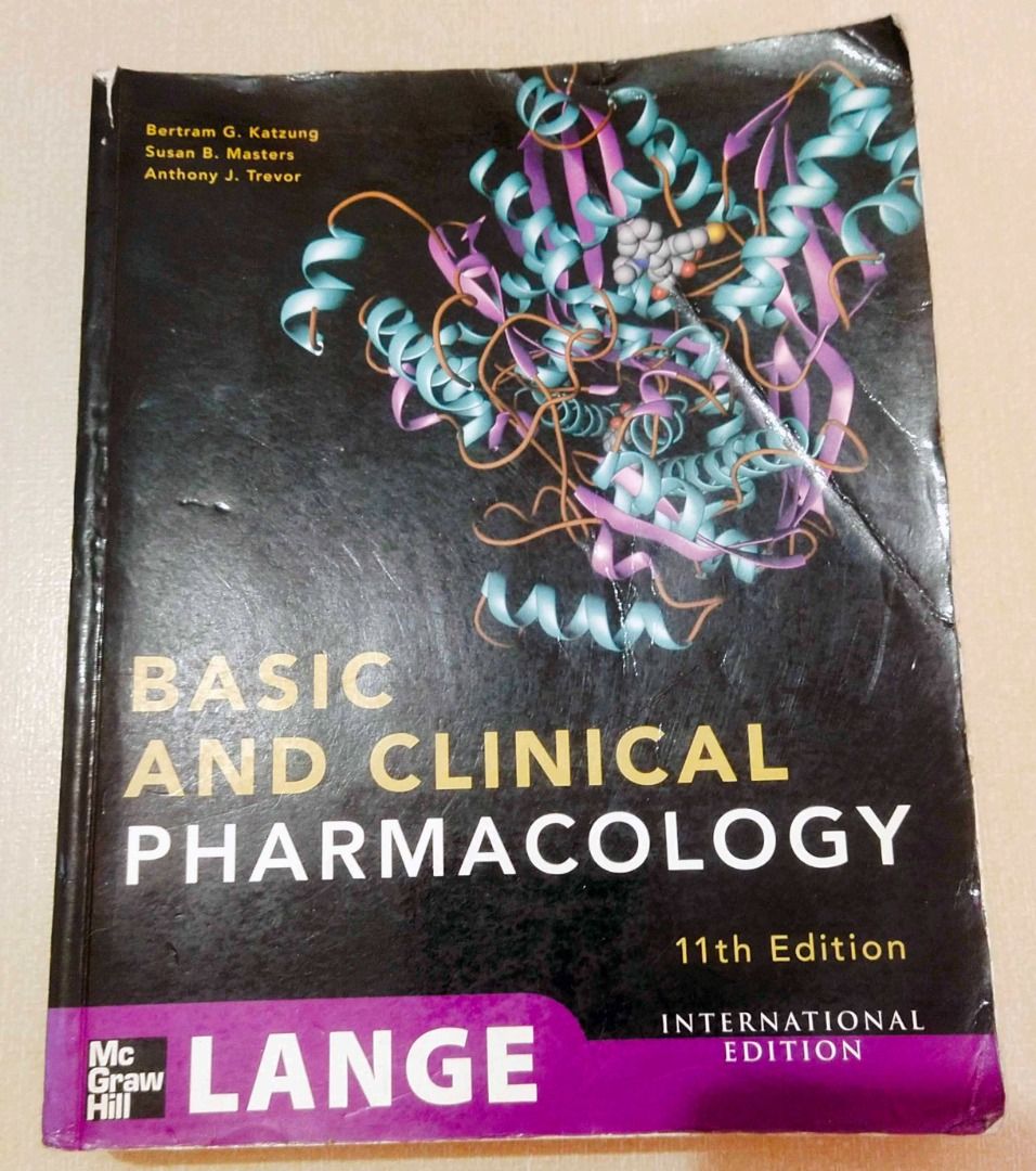 Basic and Clinical Pharmacology 11th International Edition (Category: Textbooks) located in Paranaque City. Submitted by leejay.vidal (Listing ID 1459308686, Image 1). Description: Note: Please read first before inquiring Hindi na ako magrereply kung nandito na ang sagot sa details ng ad. Basic and Clinical Pharmacology 11th International Edition Bertram Katzun Susan Masters Anthony Trevor Still in good condition. Complete ang pages May ilang hig