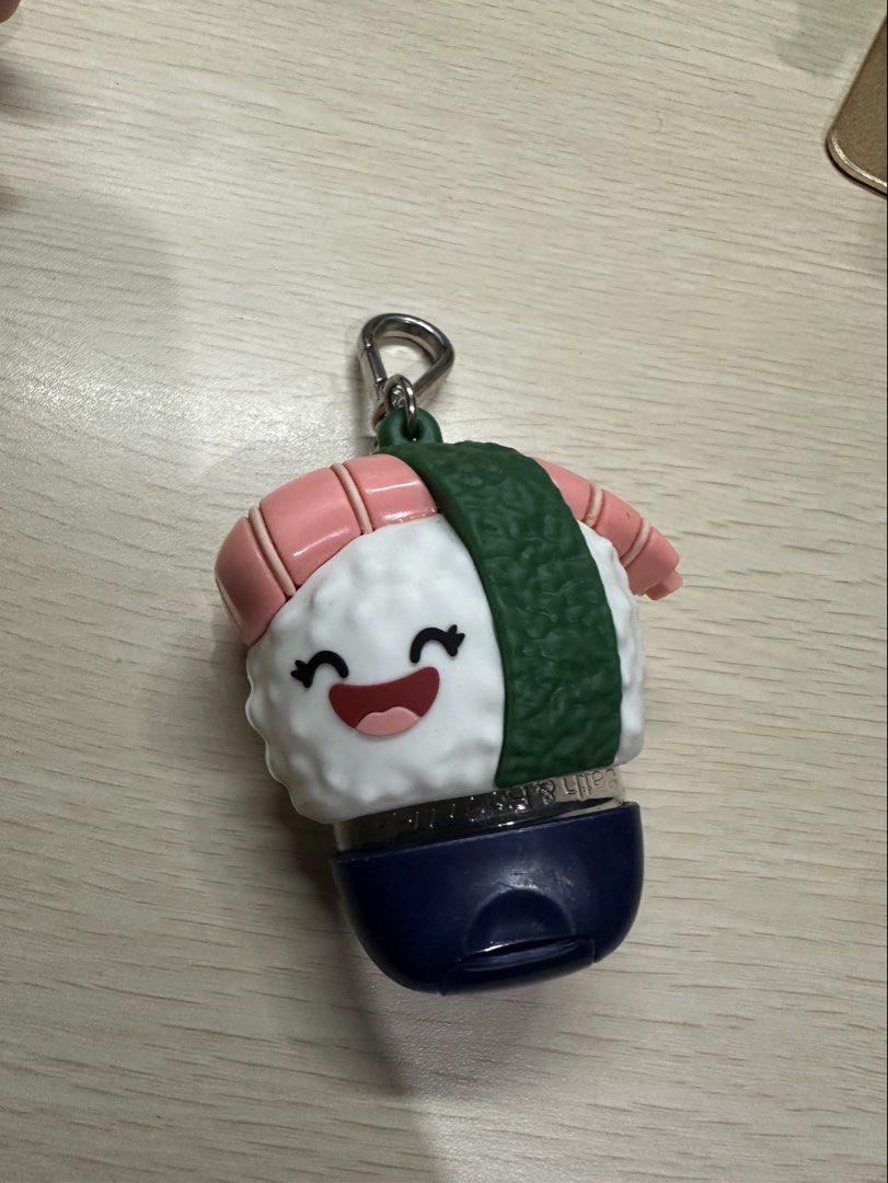 Bath & Body Works Sushi PocketBac Holder (Category: Sanitizers & Disinfectants) located in Manila. Submitted by shopkriscloset (Listing ID 1459301636, Image 2). Description: Used sanitizer included for visual purposes, may dispose it Bought in SM megamall in 2024 ‼️PLEASE READ BEFORE PLACING AN OFFER: 🩵Please be patient and respectful. 🤗 If I don’t get to reply immediately, I might be working. 🧡Please REFRAIN from making an offer if you do not