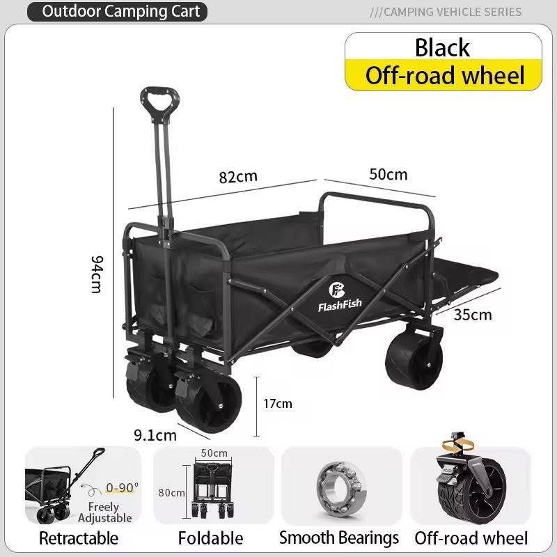 BLACK OPEN REAR WAGON XXXL (Category: Hiking & Camping) located in Las Pinas. Submitted by shytorres (Listing ID 1459319394, Image 3). Description: Brandnew Open Rear Wagon XXXL size. 2500 only‼️pickup or deliver Laspinas location.